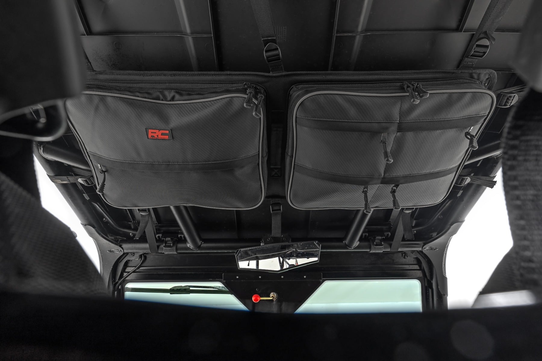 Front Side Door Bags and Roof Overhead Storage Bag for Polaris RZR