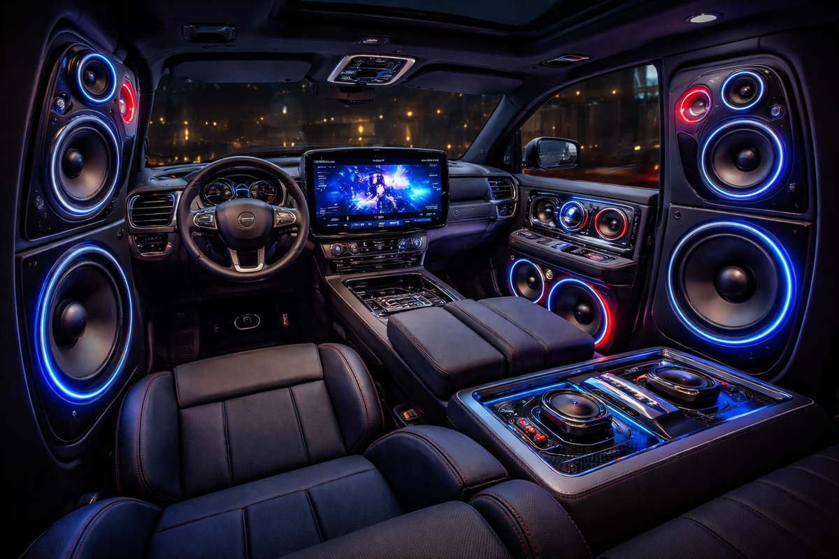 Amplifier Installation Kansas City service at American Fusion Wheels in Kansas City