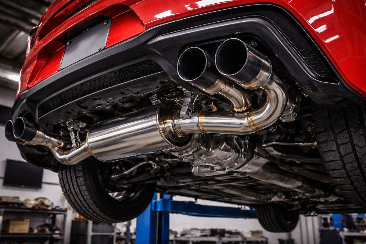 Custom Exhaust Systems service at American Fusion Wheels in Kansas City