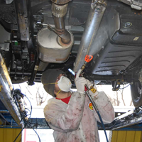 Undercoating service at American Fusion Wheels in Kansas City