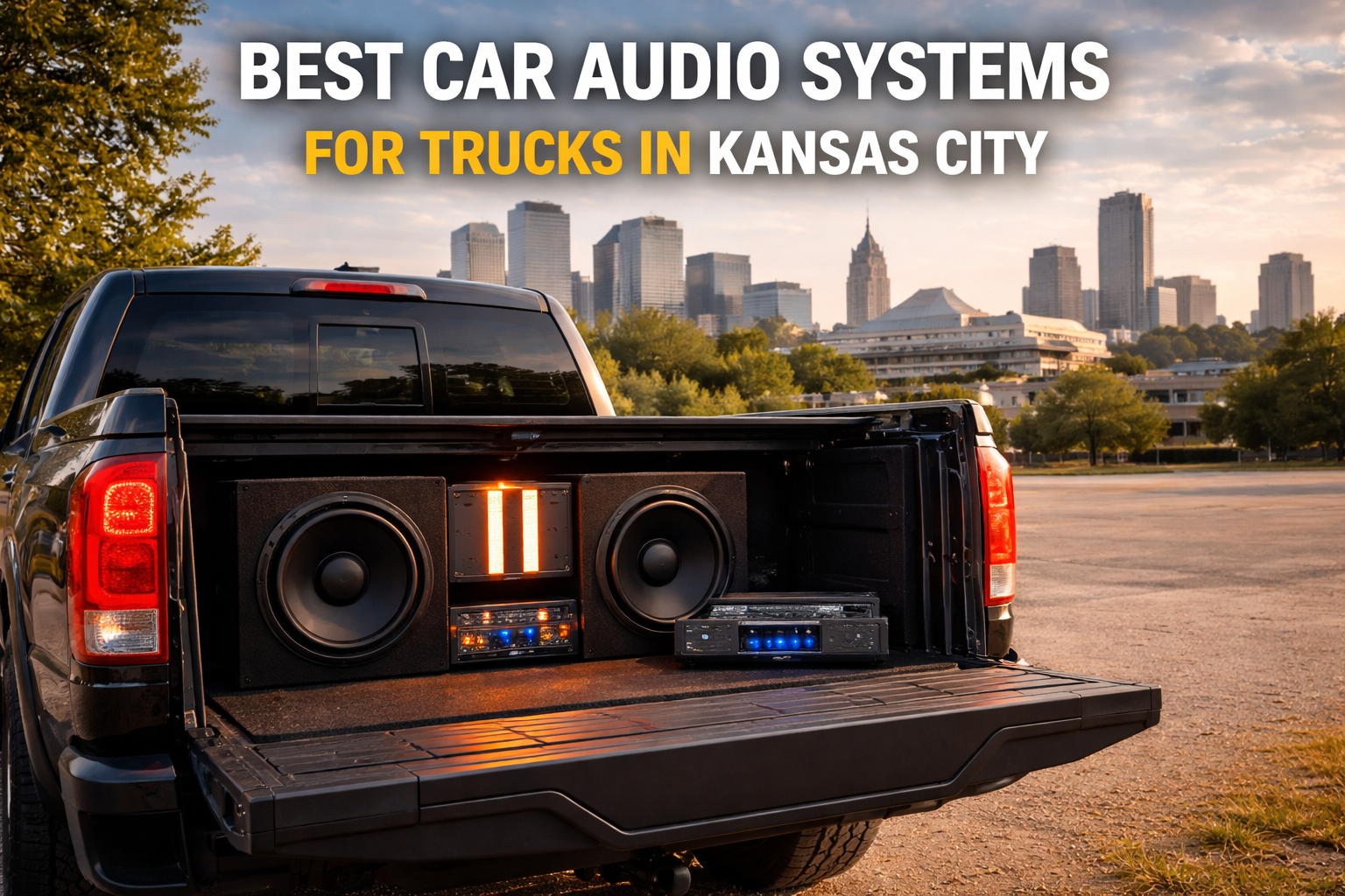 Best Car Audio Systems for Trucks in Kansas City – American Fusion Wheels