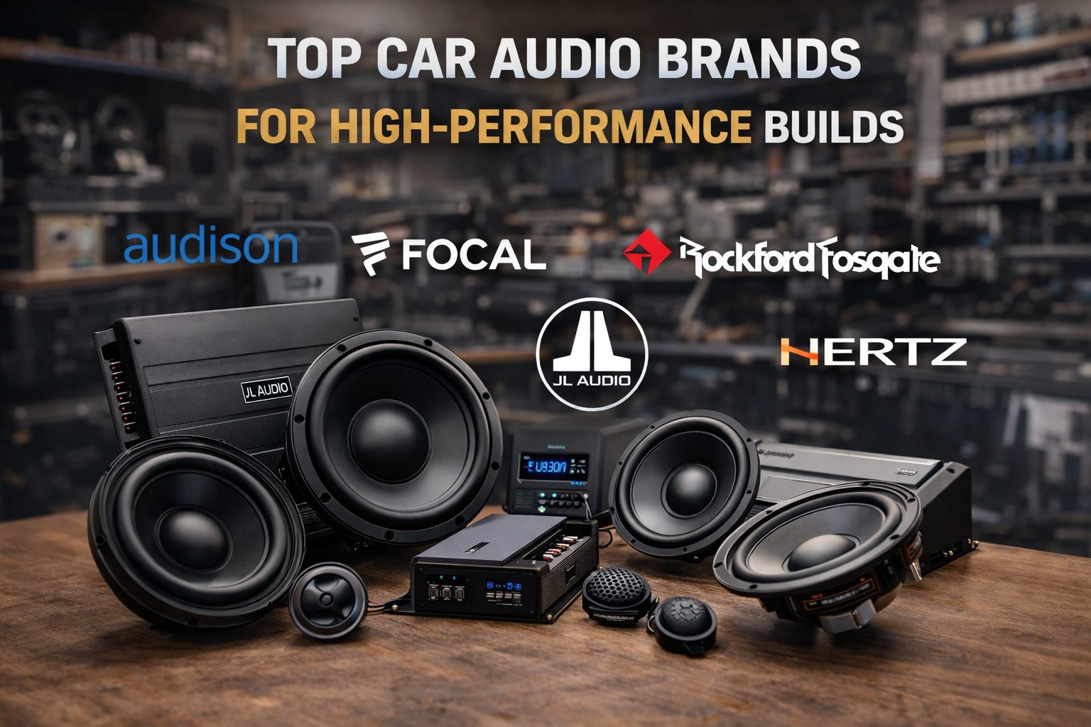Top Car Audio Brands for High-Performance Builds – American Fusion Wheels