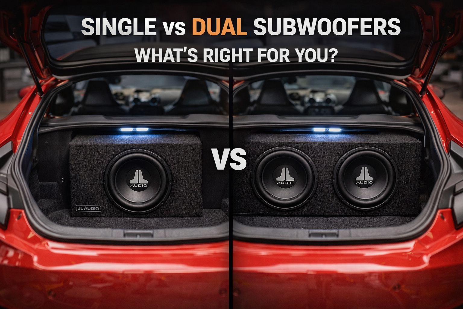 Single vs Dual Subwoofers: What's Right for You? – American Fusion Wheels