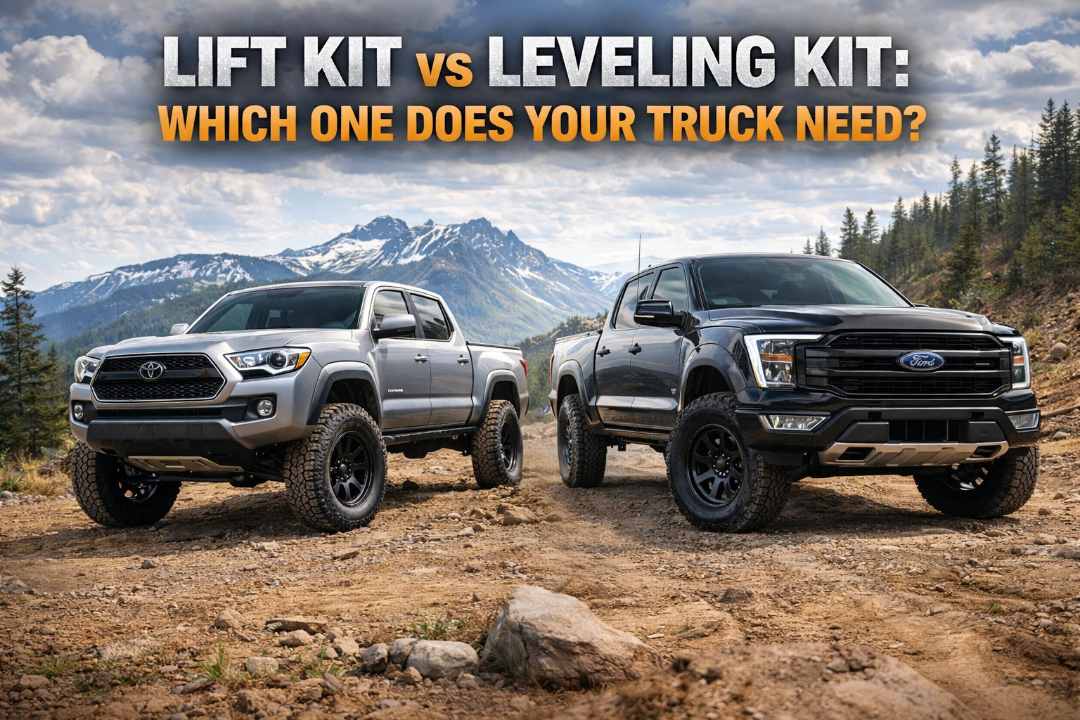 Lift Kit Vs Leveling Kit