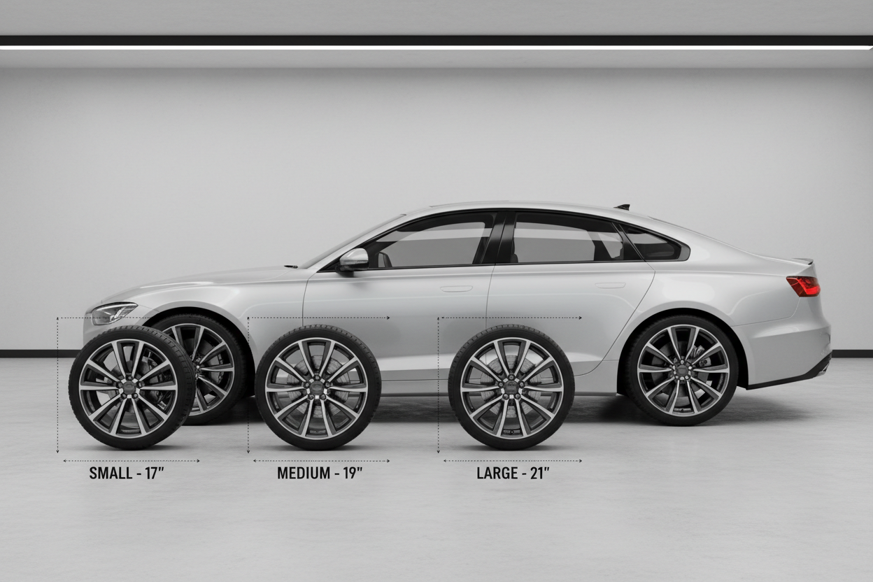 How to Choose the Perfect Wheel Size for Your Sedan – American Fusion ...