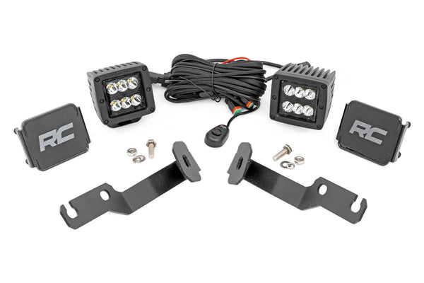 Low-Profile LED Light Ditch Light Kit Toyota Tacoma (05-15)
