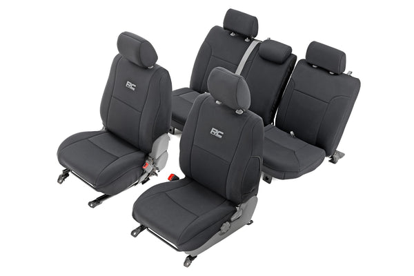 Seat covers FR & RR | Crew Cab | Toyota Tacoma 2WD/4WD (2005-2015)
