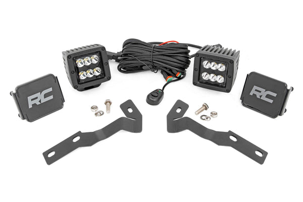 Low-Profile LED Ditch Light Kit Toyota Tacoma (2016-2023)
