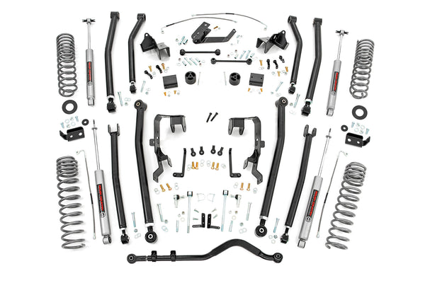 4 Inch Lift Kit 4-Door | Long Arm | Jeep Wrangler JK 2WD/4WD (2007-2011)