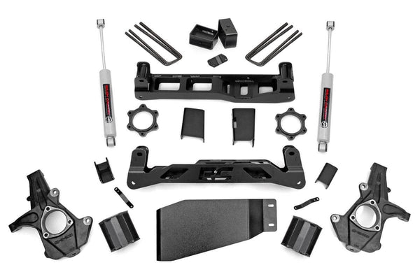 5 Inch Lift Kit Chevy Silverado & GMC Sierra 1500 4WD (2007-2013)