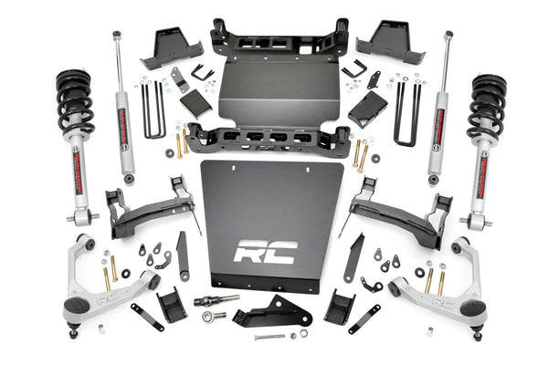 7 Inch Stamped Steel LCA Lift Kit Forged UCA | Bracket | Chevy/GMC 1500 (16-18)