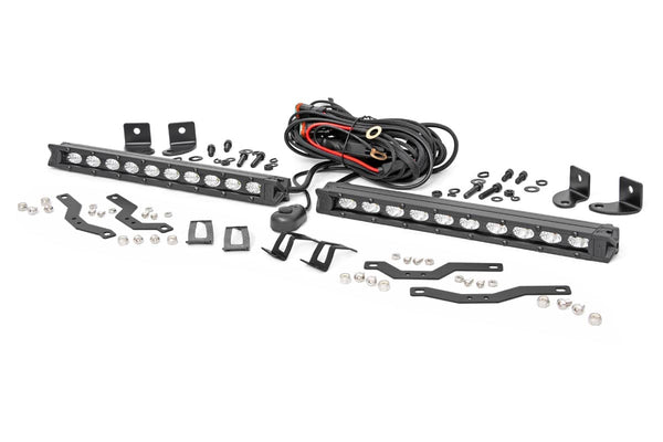 Ford Dual 10in LED Grille Kit (18-20 F-150 XLT)