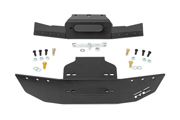 Winch Mount Polaris RZR Turbo S