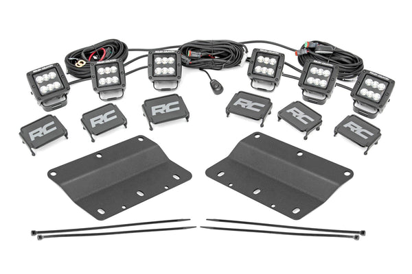 Triple LED Fog Light Kit Ford Bronco (21-24)