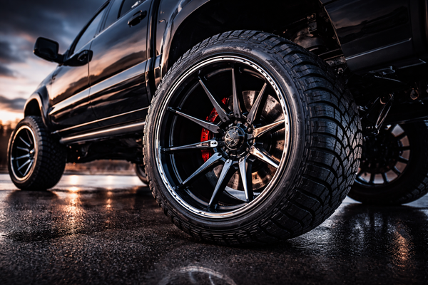 Custom wheel installation in Kansas City