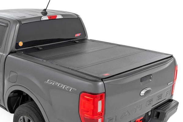 Hard Tri-Fold Flip Up Bed Cover Ford Ranger 2WD/4WD (19-23)