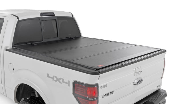 Hard Tri-Fold Flip Up Bed Cover Ford F-150 2WD/4WD (04-14)