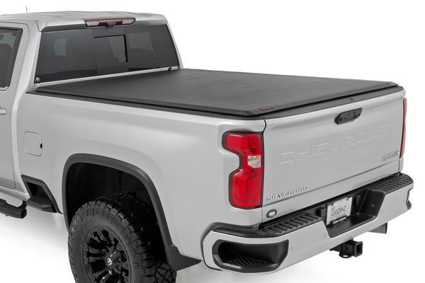 Soft Roll Up Bed Cover | 6'9" Bed | Chevy/GMC 2500HD/3500HD (20-24)