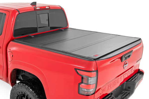 Hard Tri-Fold Flip Up Bed Cover | 5' Bed | Nissan Frontier 2WD/4WD (22-24)