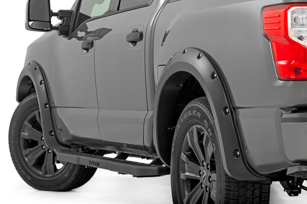 Pocket Fender Flares Crew Cab | Nissan Titan (17-24)