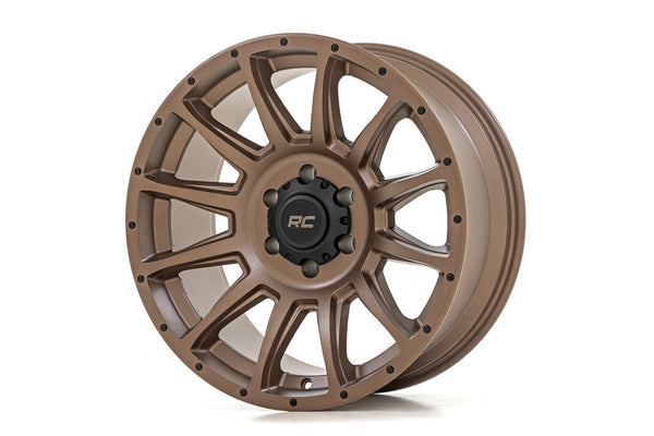 Rough Country 90 Series Wheel | One-Piece | Bronze | 20x10 | 5x5 | -25mm