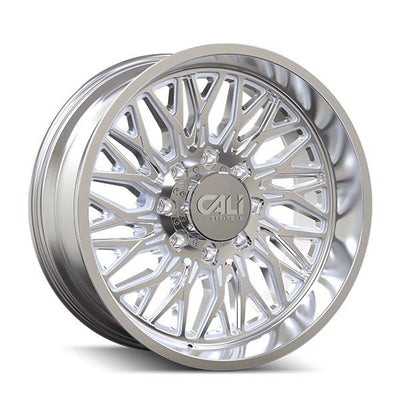 Rueda pulida Cali Off-Road 9118 Crusher 22x10 / 8x180 BP / -19 mm de desplazamiento / Buje de 124,1 mm