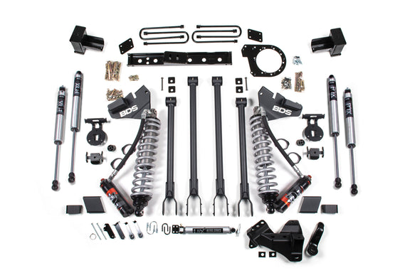 6 Inch Lift Kit w/ 4-Link | FOX 2.5 Performance Elite Coil-Over Conver ...