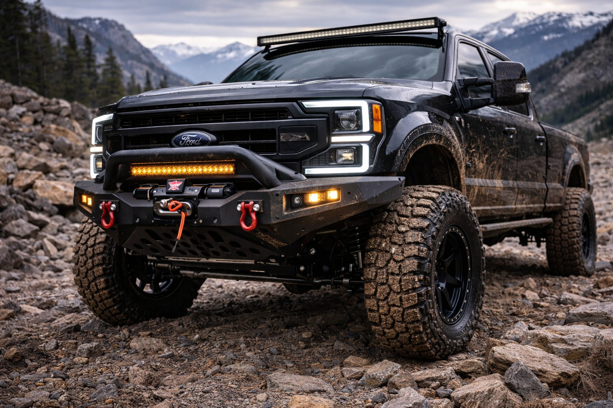 Off-Road Bumpers service at American Fusion Wheels — Kansas City metro