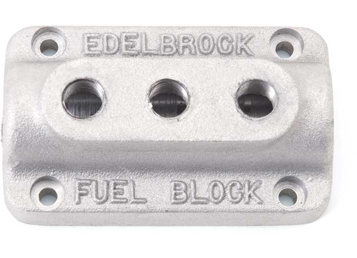 Bloque de combustible Edelbrock Triple AS Cast | AFW Shawnee KS ...