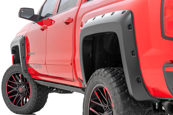 Pocket Fender Flares Chevy Silverado 1500 (14-18)/2500HD (15-19)