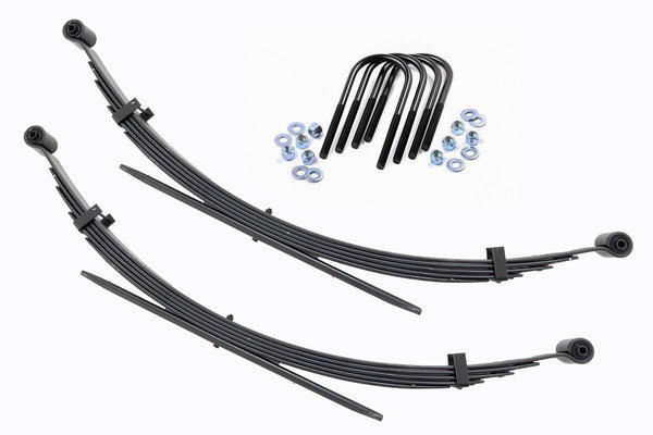 Rear 56 Inch Leaf Springs | 2" Lift | Pair | Chevy/GMC C20/K20 C25/K25 Truck 4WD (77-87)