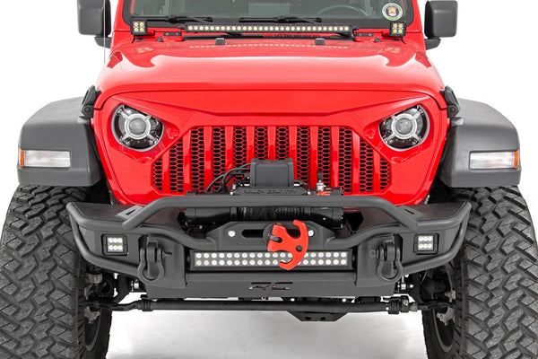 9 Inch DRL Halo LED Headlights | DOT Approved | Jeep Gladiator JT/Wrangler JL (18-24)