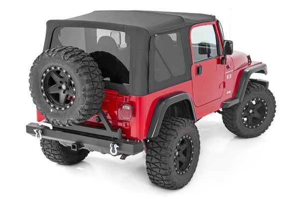Soft Top 2- Door | Half Steel Doors |  Jeep Wrangler TJ (97-06)
