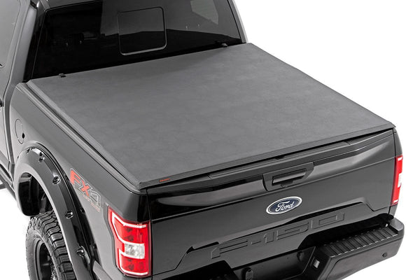 Soft Tri-Fold Bed Cover Ford F-150 (15-20)