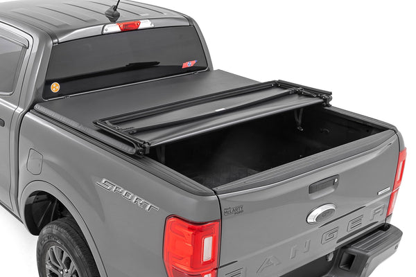 Soft Tri-Fold Bed Cover Ford Ranger 2WD/4WD (19-23)