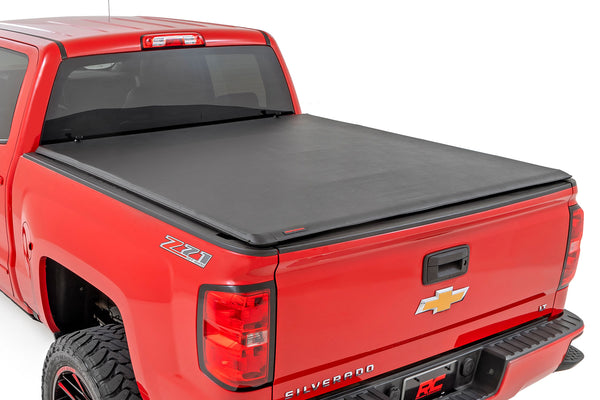 Soft Roll Up Bed Cover Chevy/GMC 1500 (14-18)