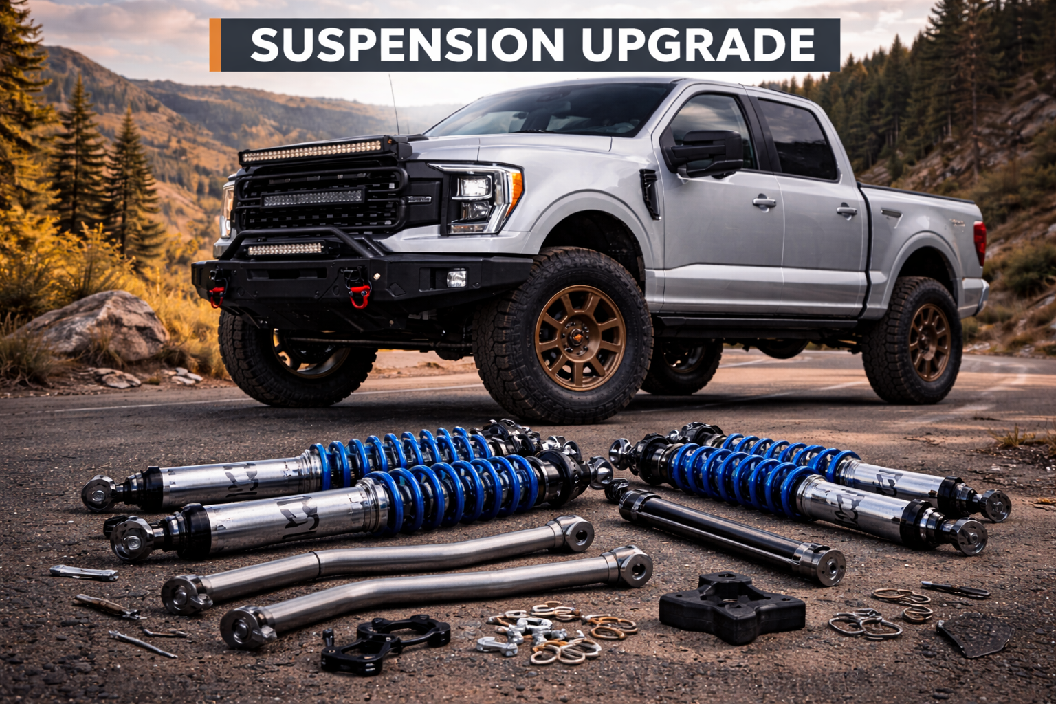 Truck suspension upgrades in Kansas City
